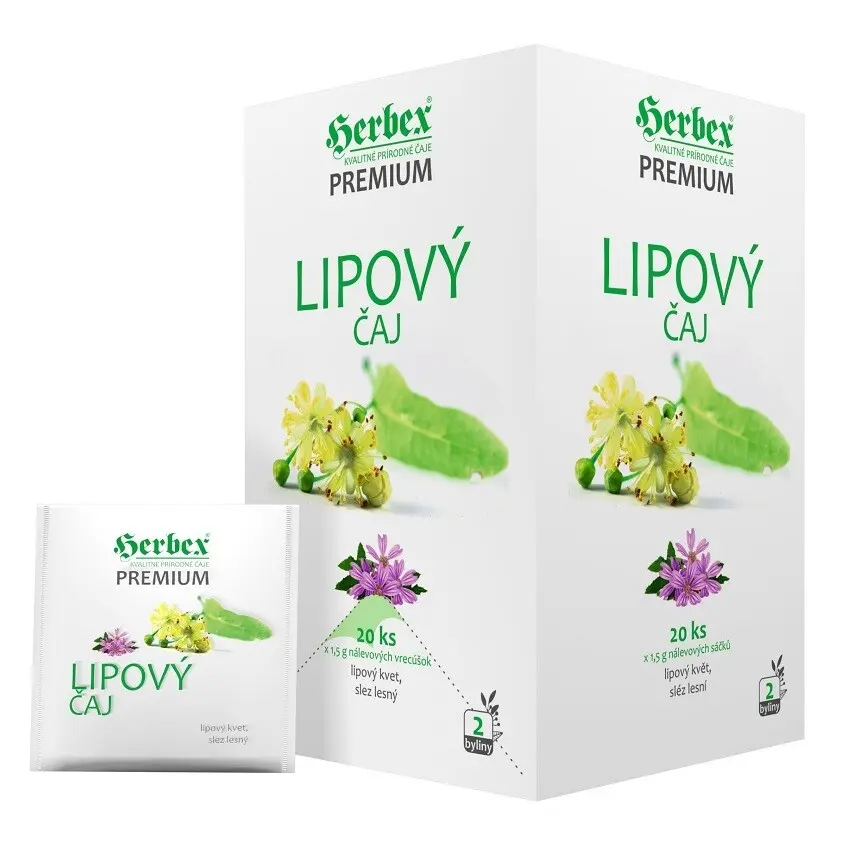 Herbex Lipový čaj 20 x 1.5 g