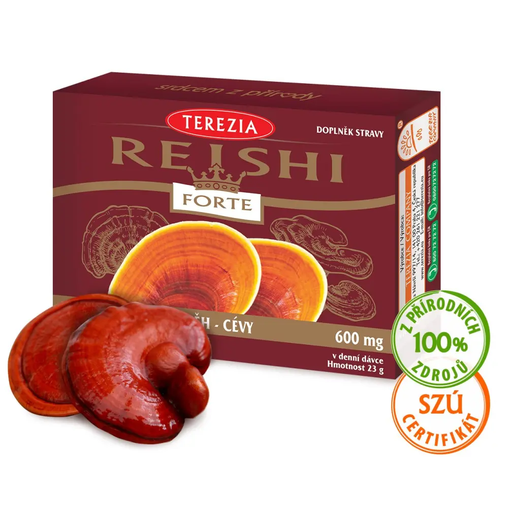 TEREZIA Reishi FORTE 60 kapslí