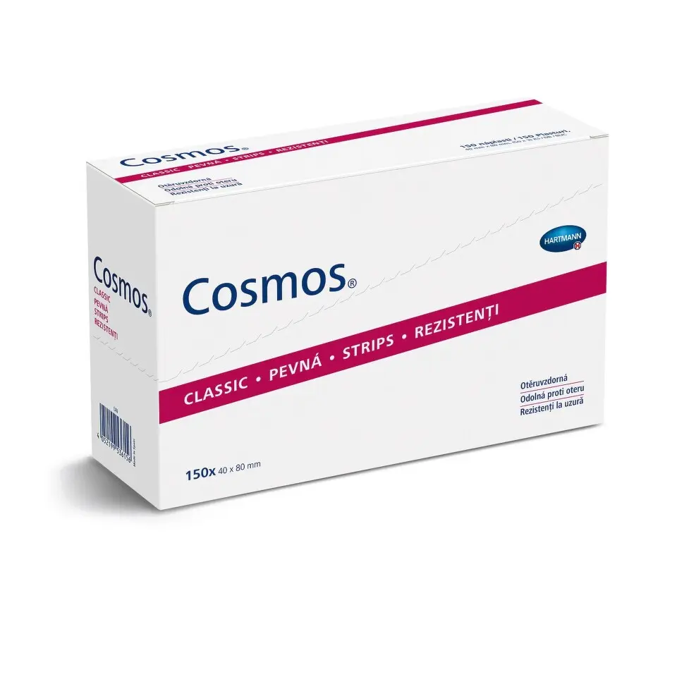 Cosmos náplasti Pevná strips 80 x 40 mm 50 x 3 ks