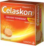 Celaskon červený pomeranč 500mg 30 šumivých tablet