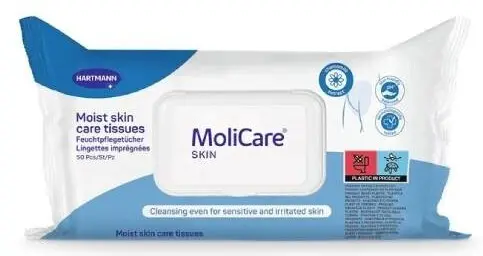 MoliCare Skin vlhké ošetřující utěrky 50 ks