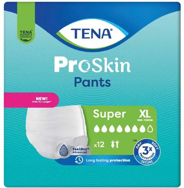 Tena Proskin Pants Super XL 12 ks