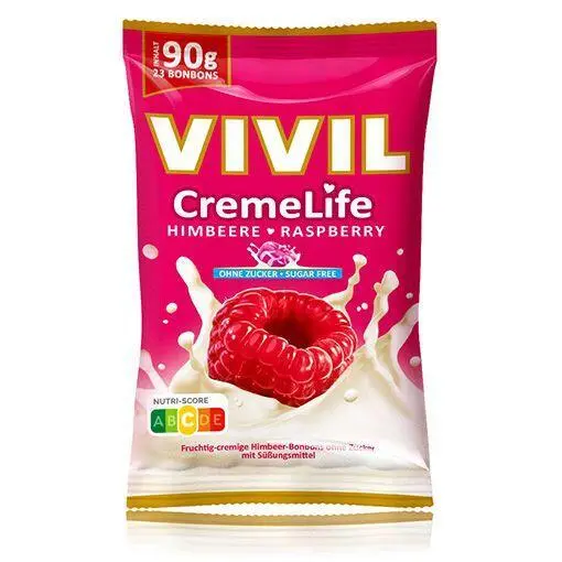 Vivil Creme life malina bez cukru 90 g