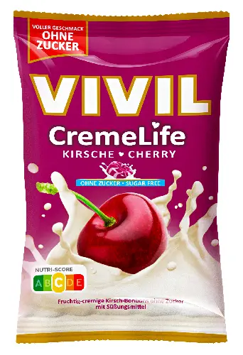 Vivil CremeLife višeň bez cukru 90 g