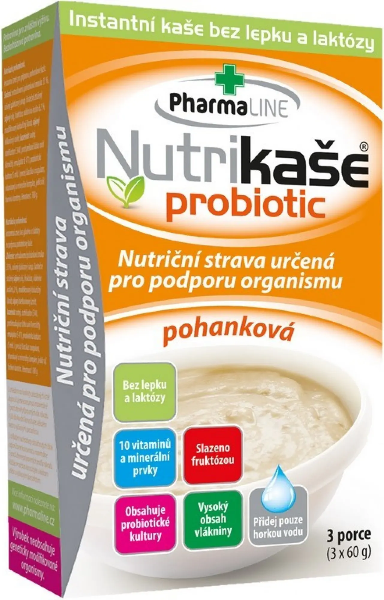 Mogador Nutrikaše probiotik pohanka 3x60 g
