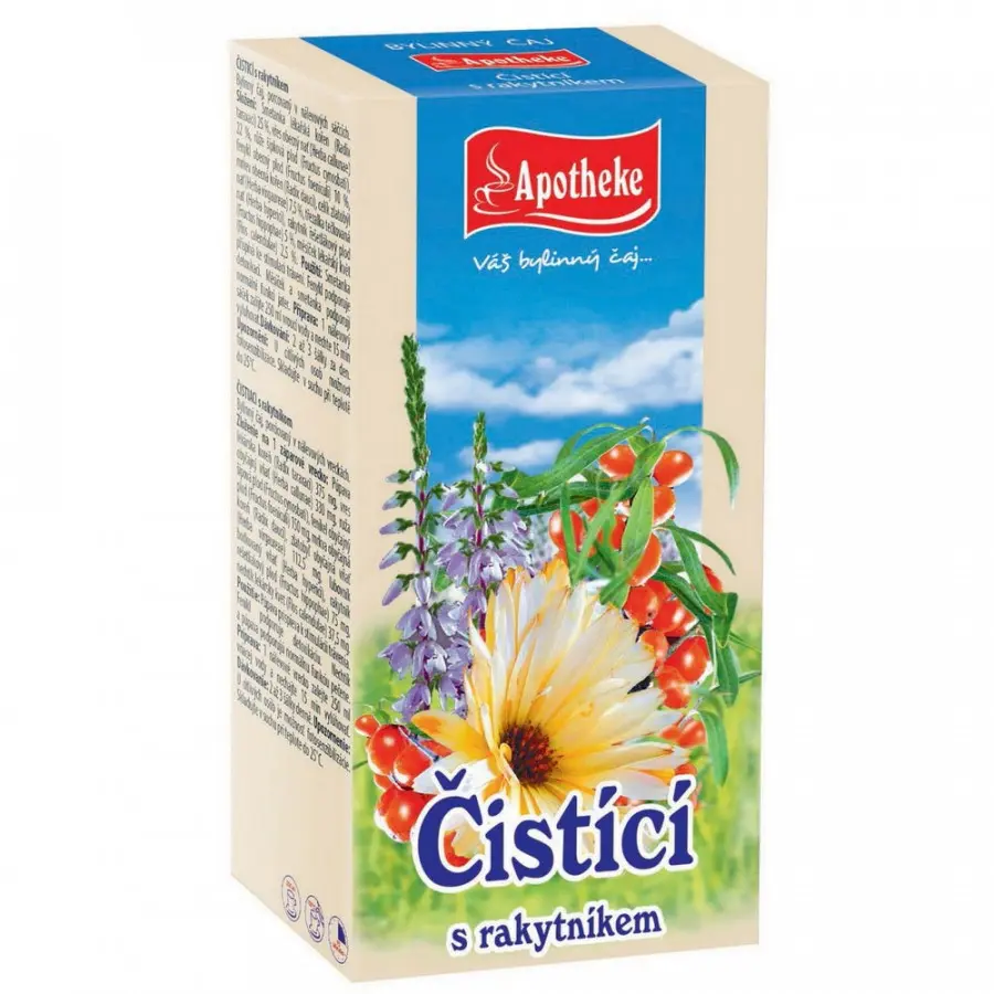 Apotheke Čistící s rakytníkem 20 x 1,5 g