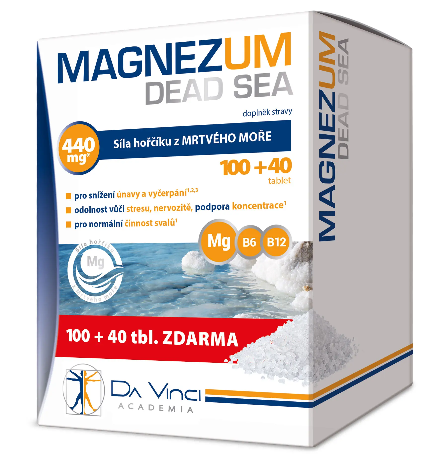 Magnezum Dead Sea Da Vinci Academia 140 tablet