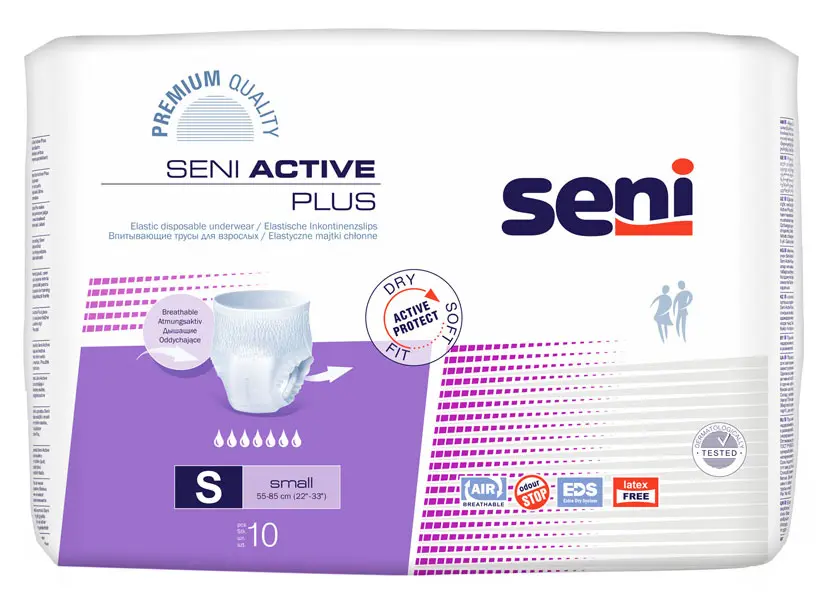 Seni Active Plus S 10 ks