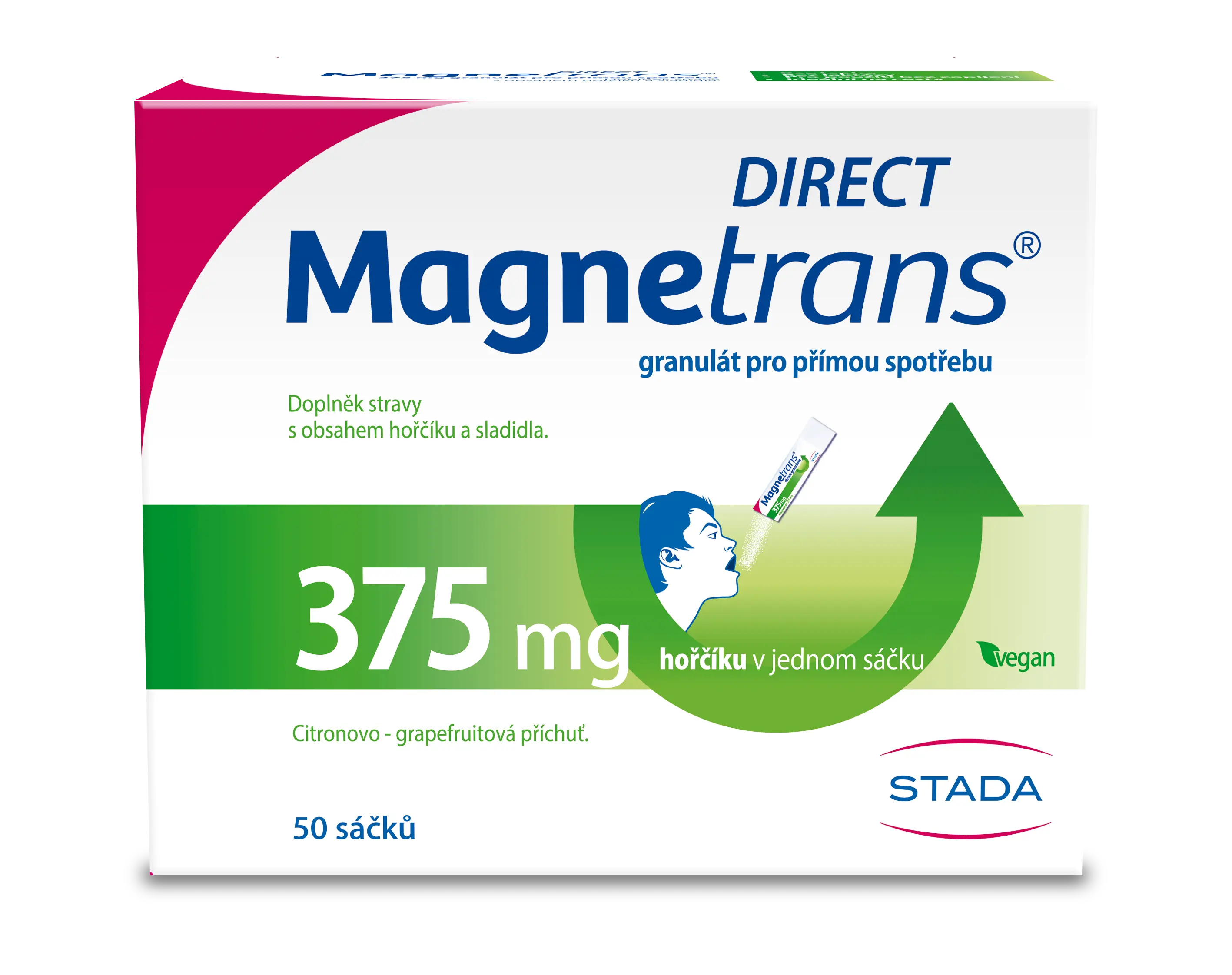 Magnetrans Direct 375mg 50 sáčků